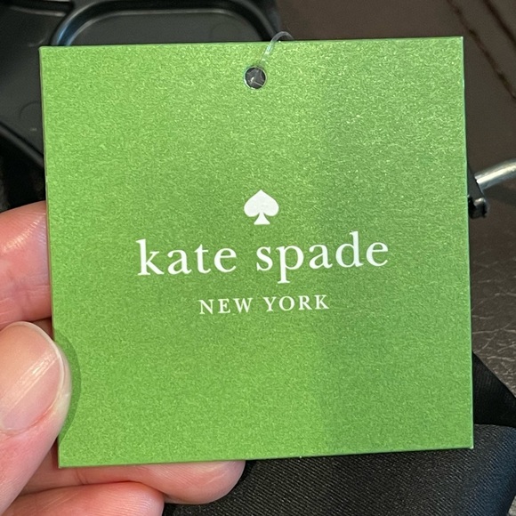 NWT Kate Spade Lace dress Aline sleeveless Floral Black On pointe pattern Size:4 - Picture 11 of 16